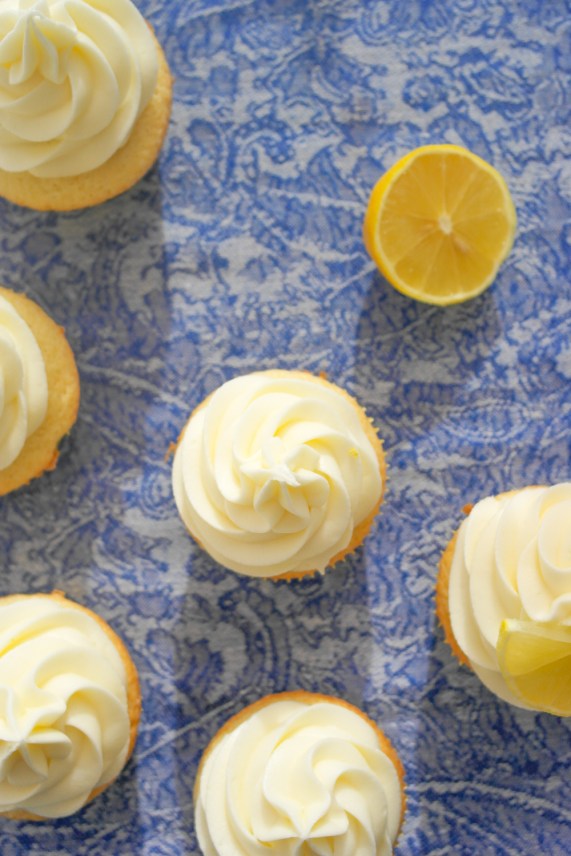 Lemon Lime Olive Oil Cupcakes