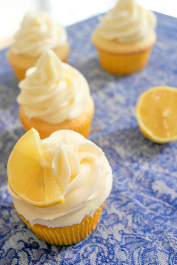 Lemon Lime Olive Oil Cupcakes