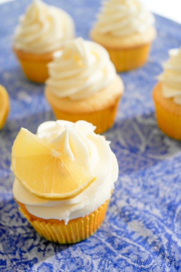 Lemon Lime Olive Oil Cupcakes