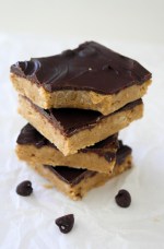 Chocolate Peanut Butter Oatmeal Bars