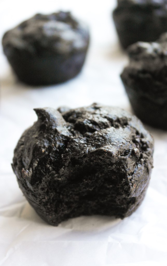 Chocolate Avocado Berry Muffins