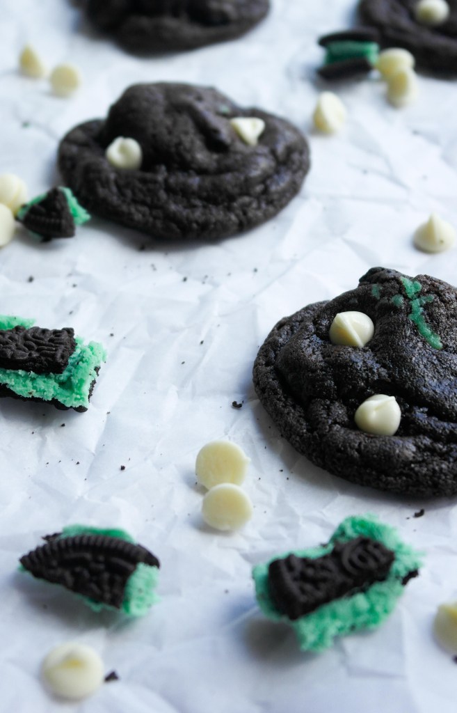 Double Chocolate Mint Oreo Cookies