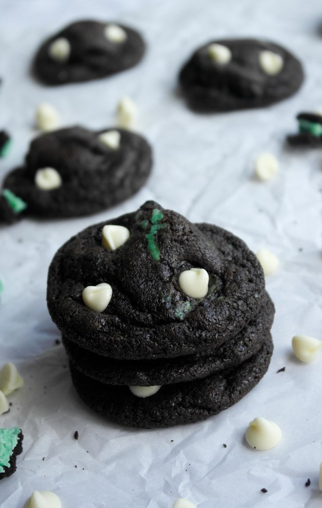 Double Chocolate Mint Oreo Cookies
