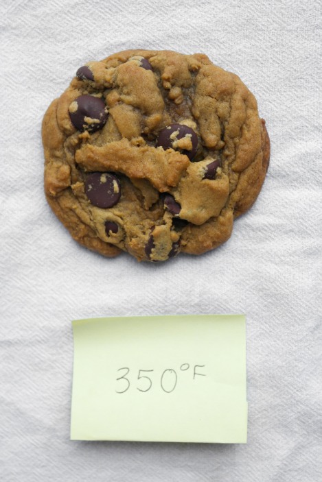 Affect of temperature on cookies