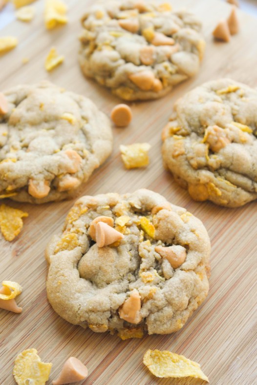 Butterscotch Cornflake Cookies