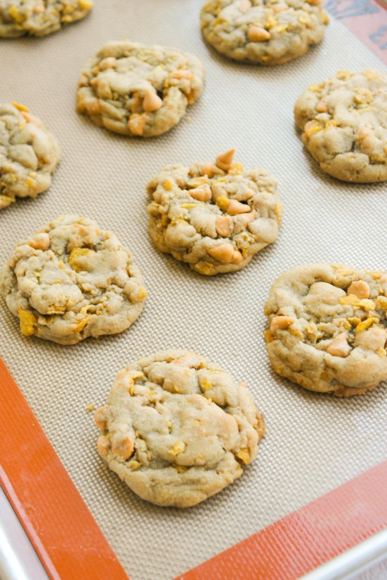 Butterscotch Cornflake Cookies