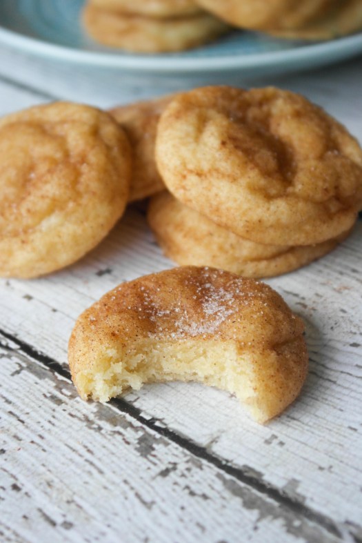 Soft and Thick Snickerdoodle Cookies