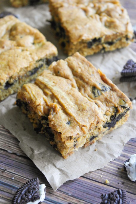 Pumpkin Spice Oreos Bars