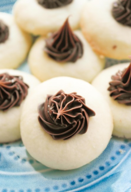 Nutella Thumbprint Cookies