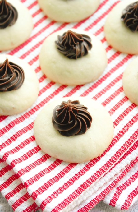 Nutella Thumbprint Cookies