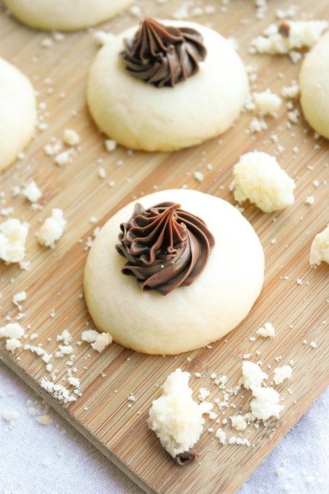 Nutella Thumbprint Cookies